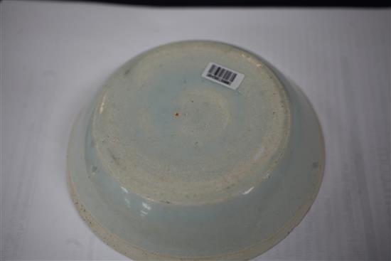 A Chinese Qingbai dish, early Song dynasty, diameter 13.5cm